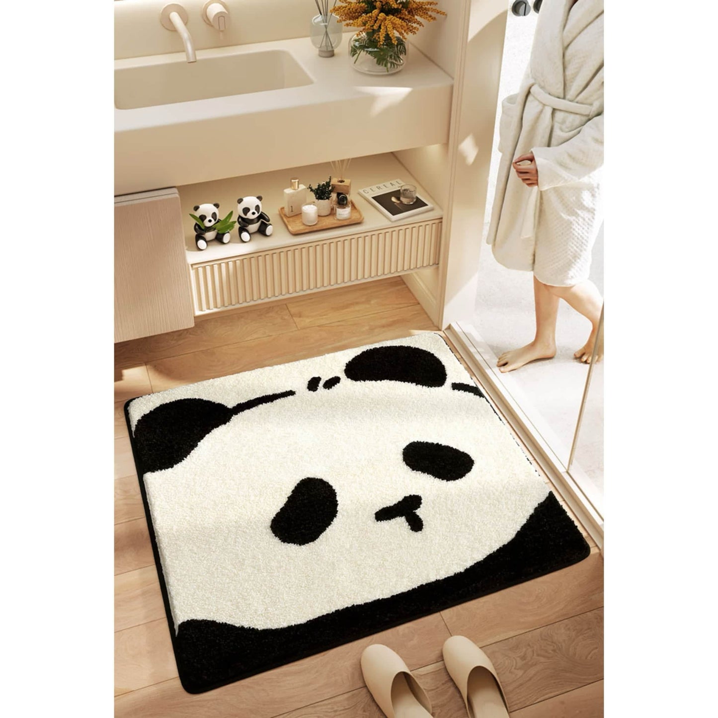 Panda Corner Mat โ Cute, Practical, and Full of Joy ๐ผ๐