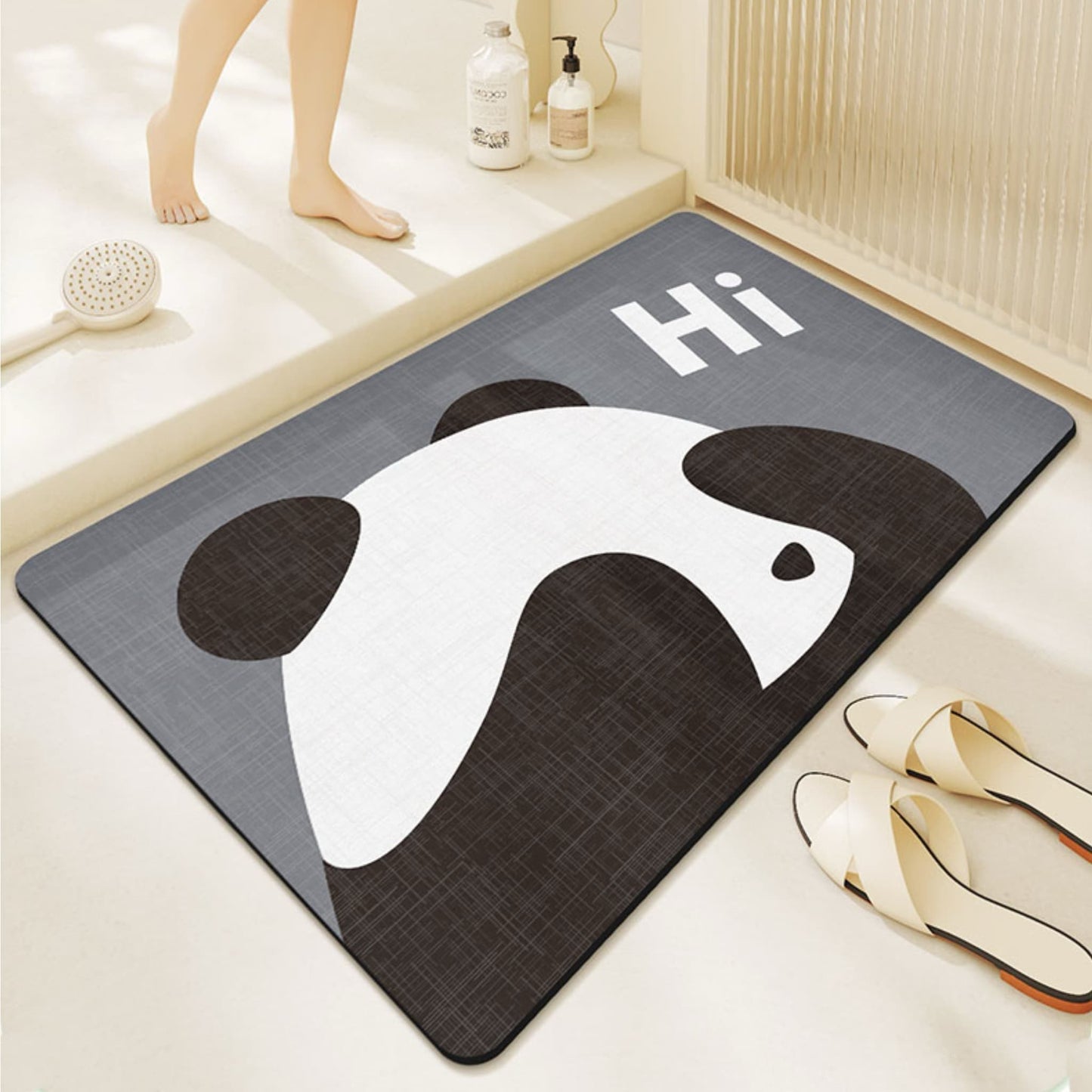 パンダのコーナーマット – 可愛くて実用的で、楽しさいっぱい 🐼💖