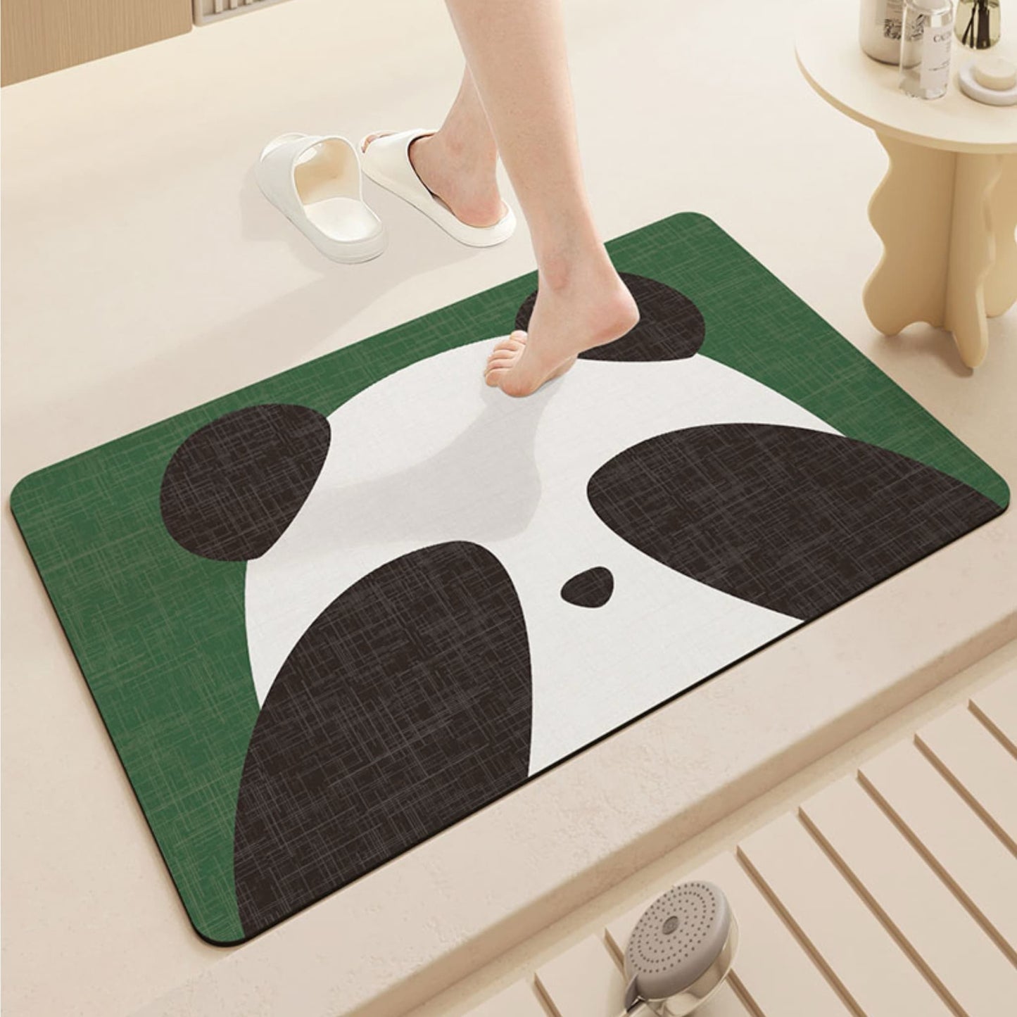 パンダのコーナーマット – 可愛くて実用的で、楽しさいっぱい 🐼💖