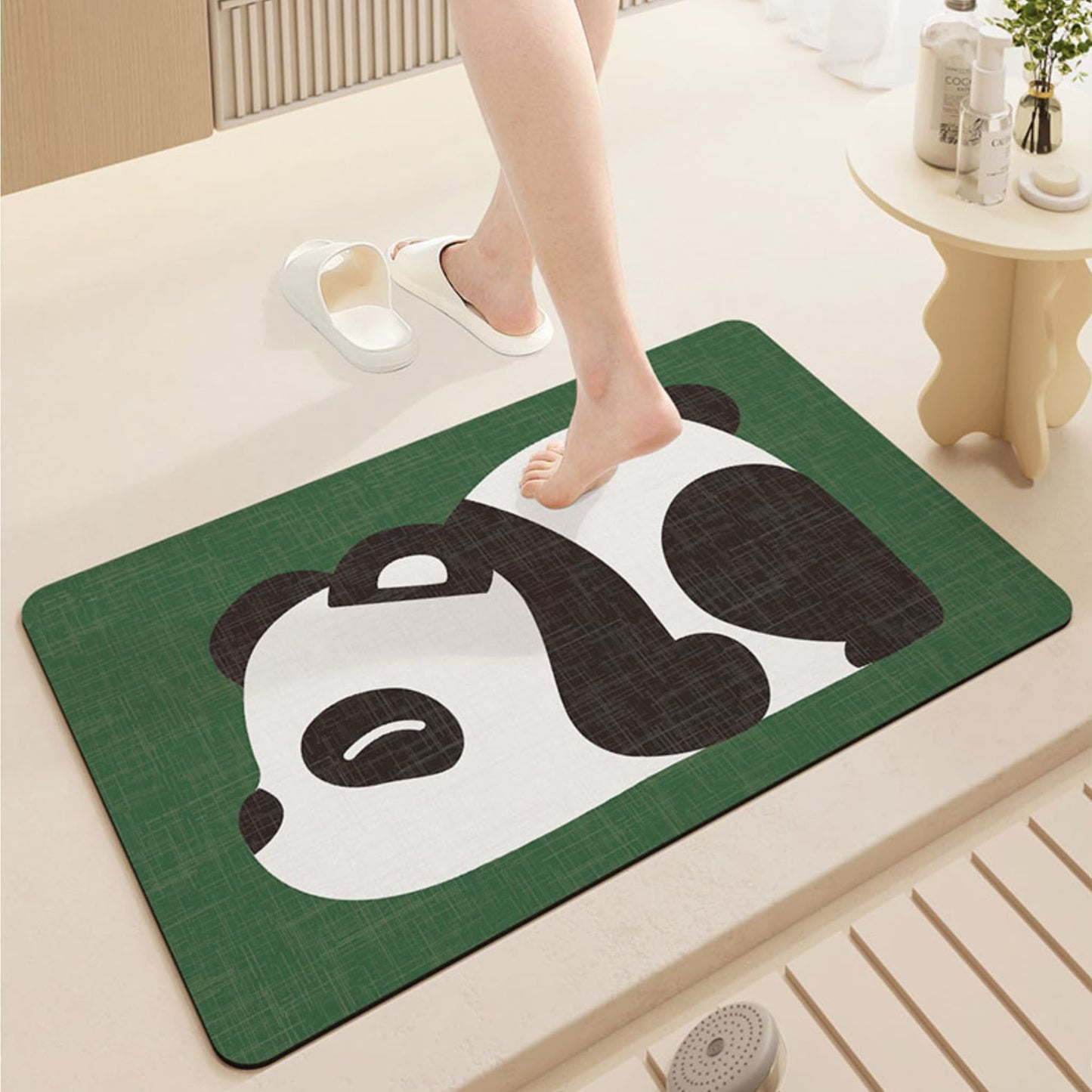 パンダのコーナーマット – 可愛くて実用的で、楽しさいっぱい 🐼💖