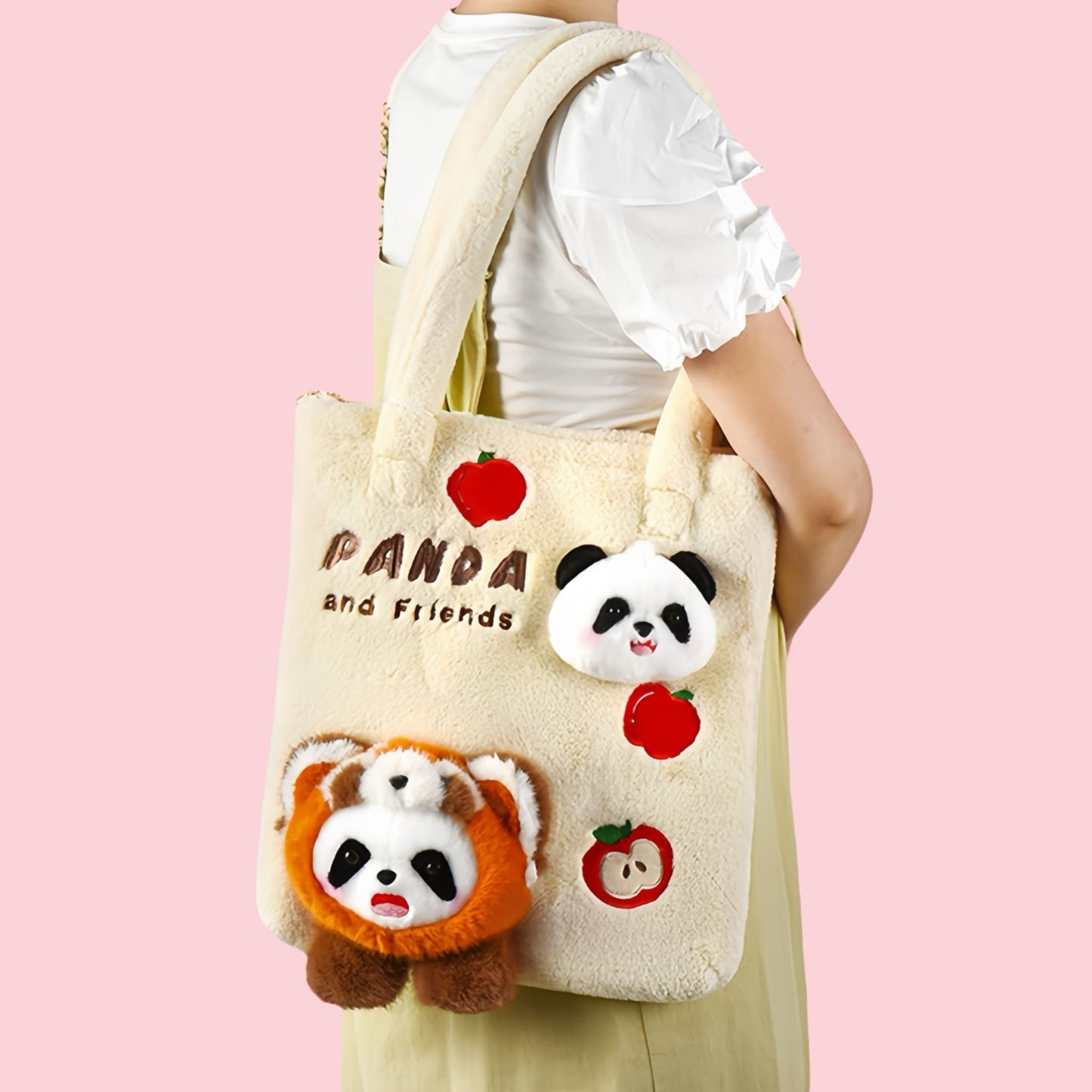 Mochila de peluche de panda: ¡donde la ternura se une a la practicidad!