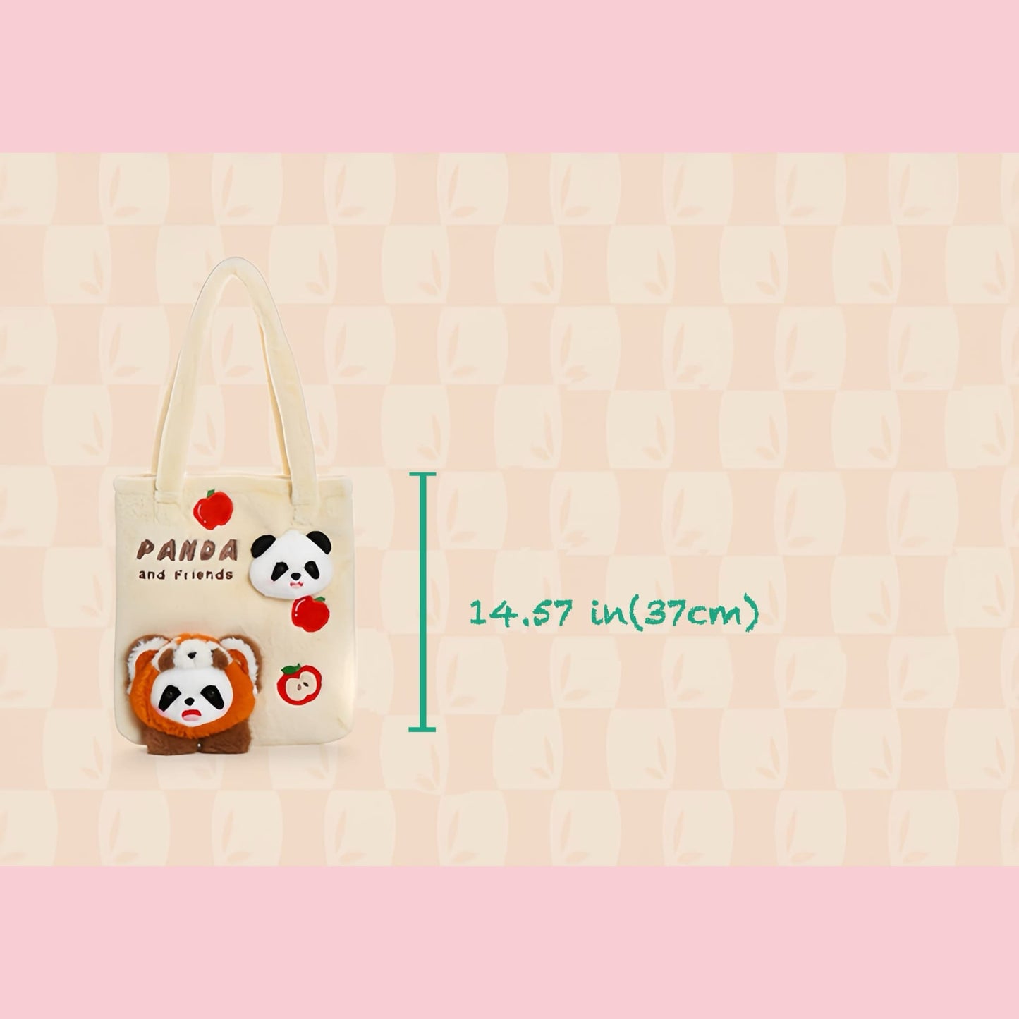 Mochila de peluche de panda: ¡donde la ternura se une a la practicidad!