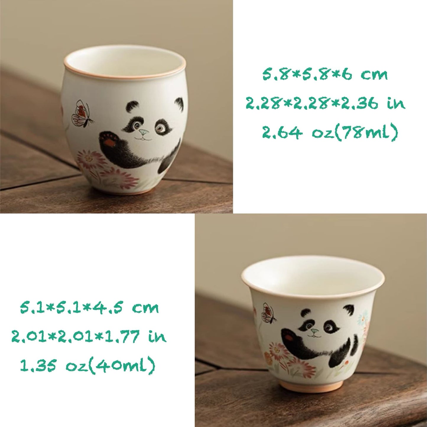 パンダティーセット – ティータイムにぴったりのお供 ☕🐼