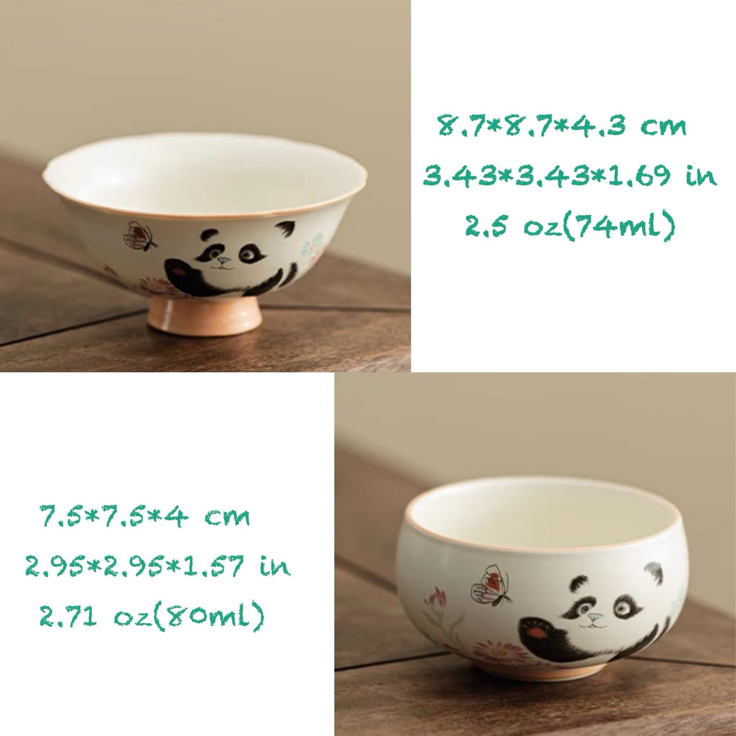 パンダティーセット – ティータイムにぴったりのお供 ☕🐼
