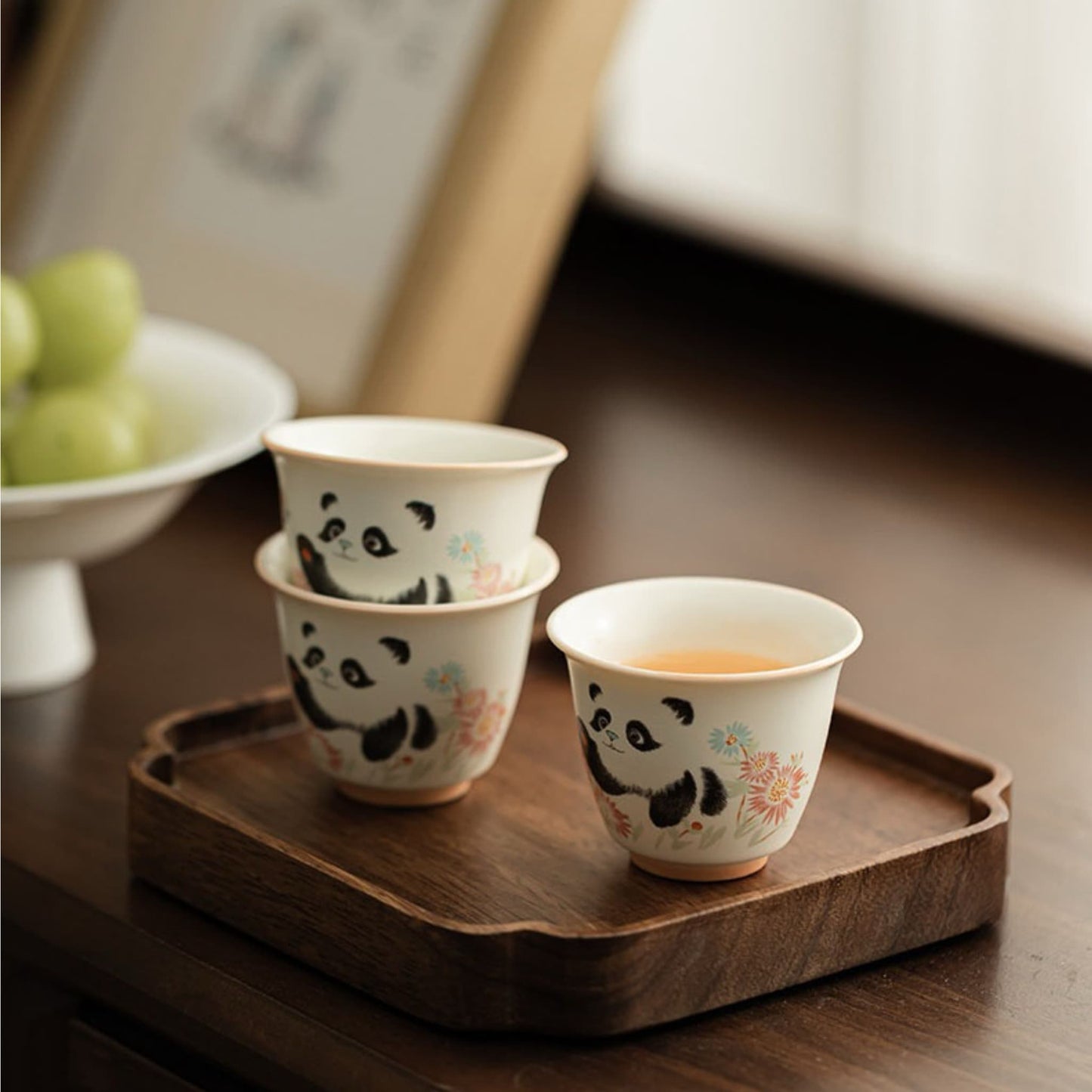 パンダティーセット – ティータイムにぴったりのお供 ☕🐼