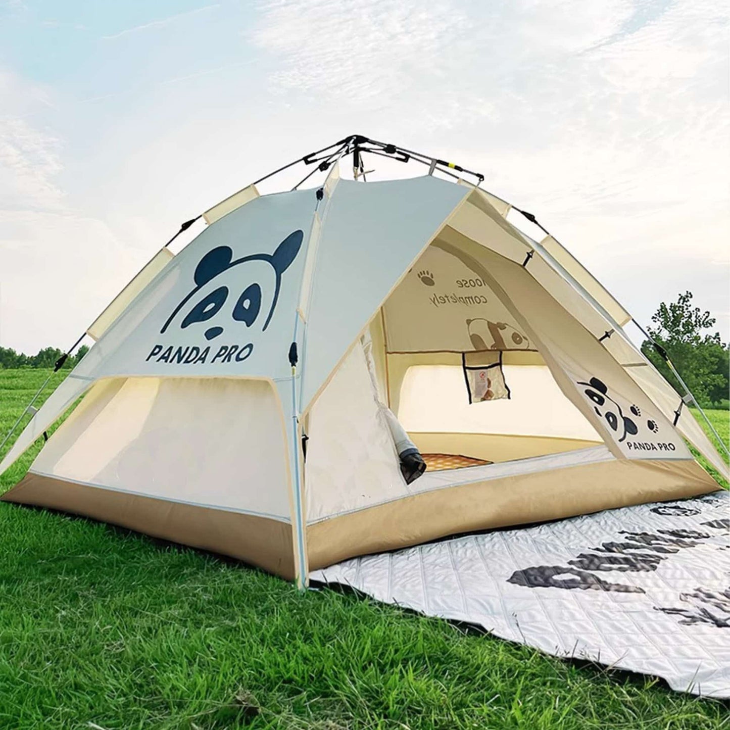 Panda Paradise: la tienda de campaña definitiva para la aventura 🐼⛺