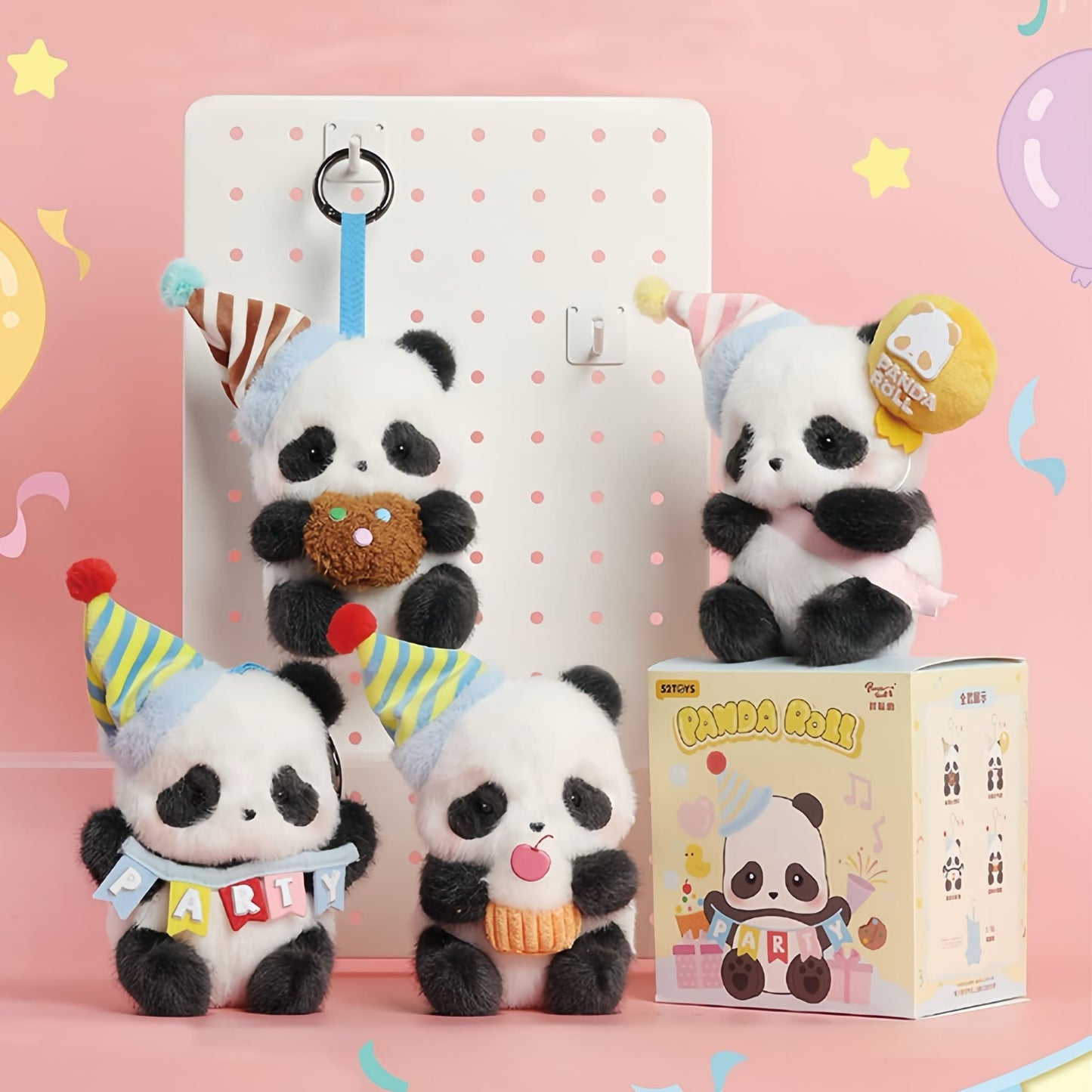 ミステリーパンダ パーティーセット – 次のパーティーで可愛らしさを披露しましょう🐼🎉