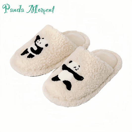 🥿 Panda Tai Chi Slippers – Soft, Comfy, and Adorably Playful Footwear