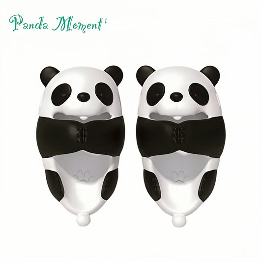 🐾 Panda Hug Slippers – Super Soft & Cute Indoor Footwear for Panda Lovers