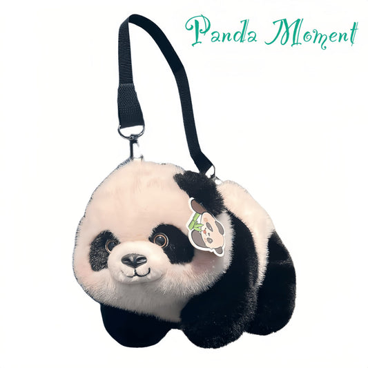 Mochila de peluche Hua Hua Panda: ¡estilo, comodidad y ternura en uno!