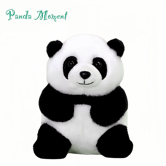 Hua Hua ショルダーパンダぬいぐるみ – マグネットでくっつく抱き枕 🐼💕