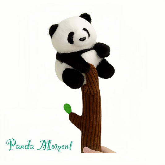 Hua Hua Pandaのぬいぐるみ – 遊び心のある木登りの抱きしめ友達 🐼🌳