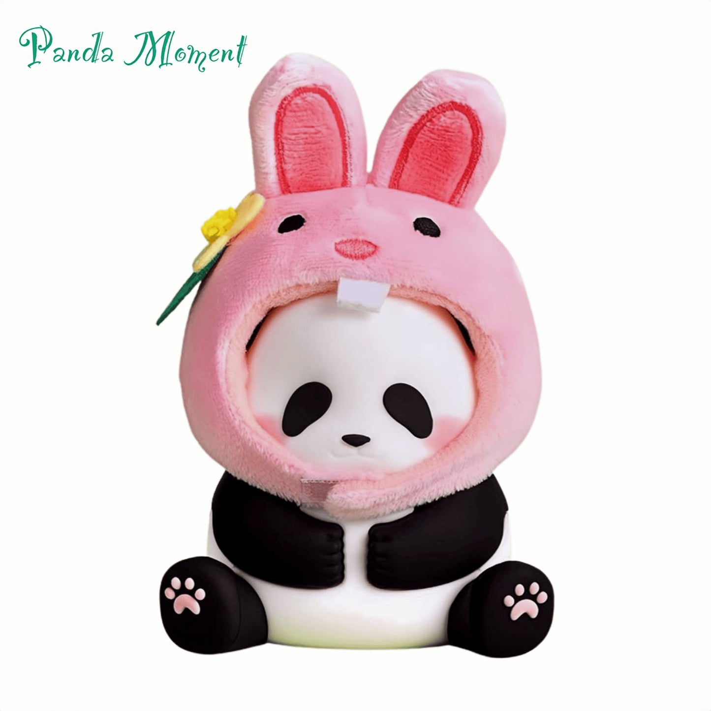 Hua Hua Panda Plush – The Quiet Princess with a Hat, Your Cuddle Buddy 🐼👑