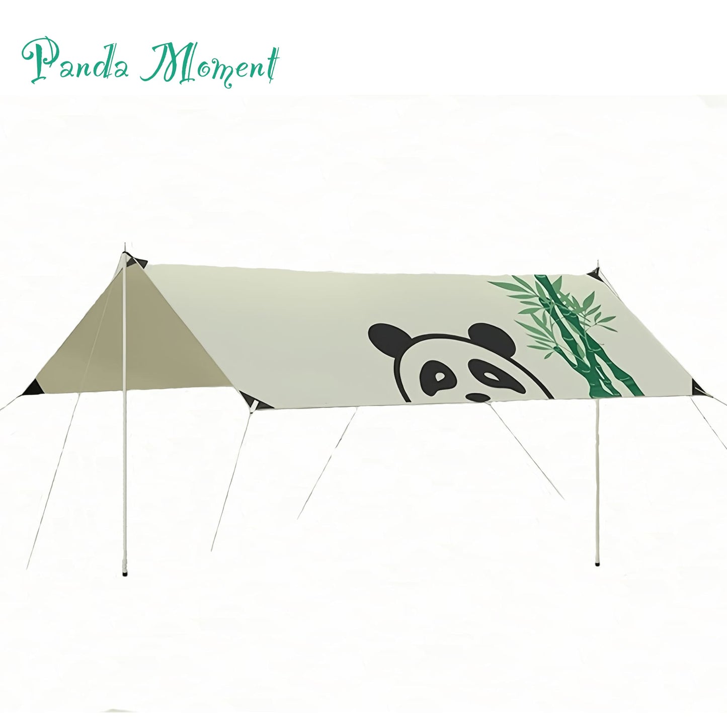 Tienda de campaña Panda: un refugio espacioso y elegante para 6-10 personas 🐼⛺️🌞