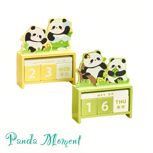 Adorable Panda Forever Calendar – Fun & Functional Desk Ornament
