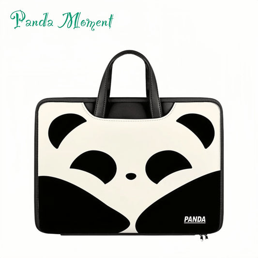 Funda para portátil Panda: un refugio acogedor para tu portátil 🐼💻
