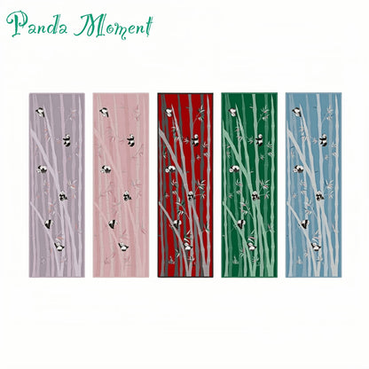 Panda Silk Scarf – A Playful Embrace of Elegance 🐼💖