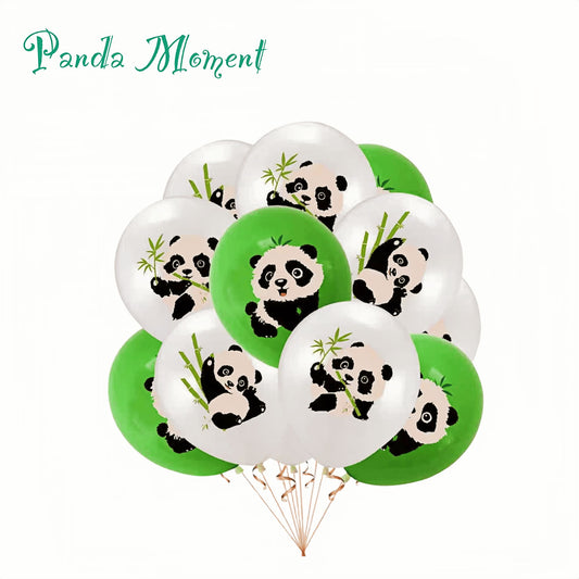 Set de globos de panda: ¡Añade un toque de ternura a tu fiesta!