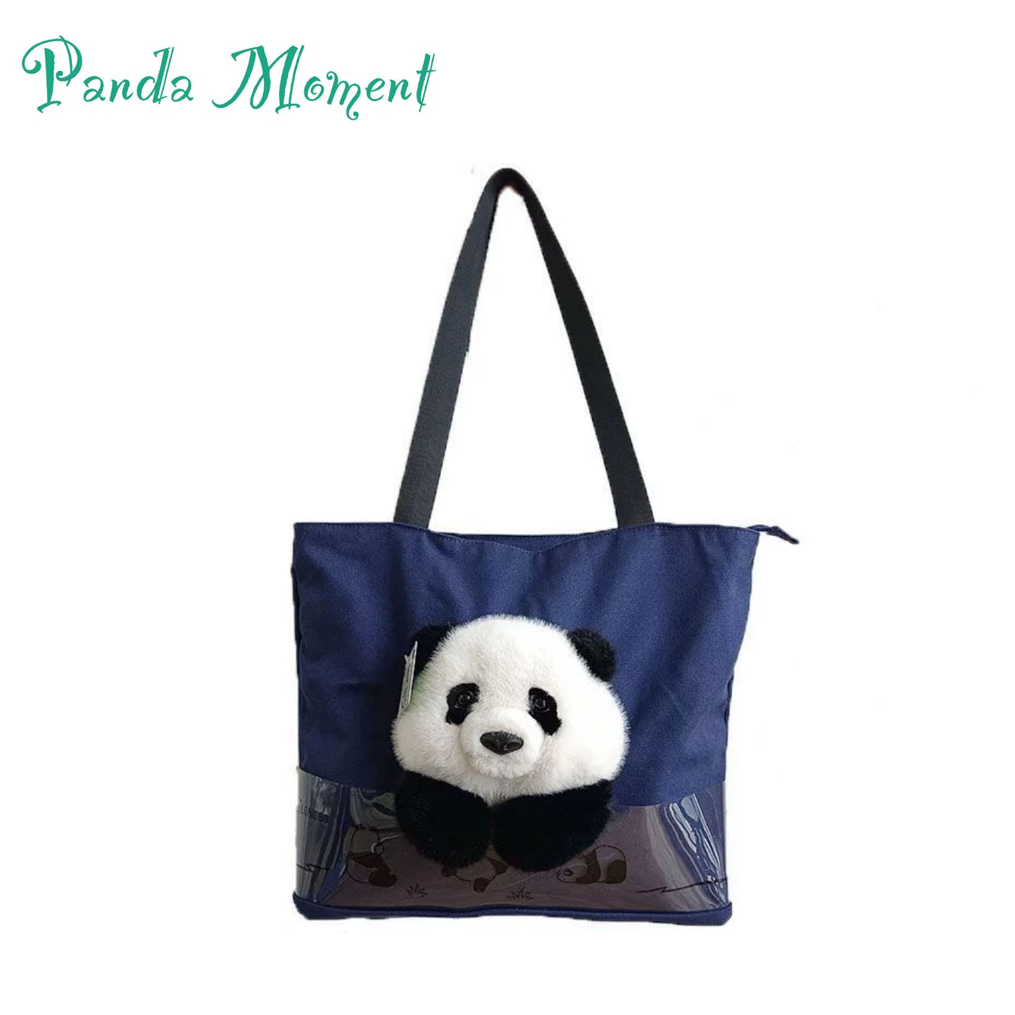 Panda Lovers’ Canvas Tote – Fun & Functional Bag for Women & Teens