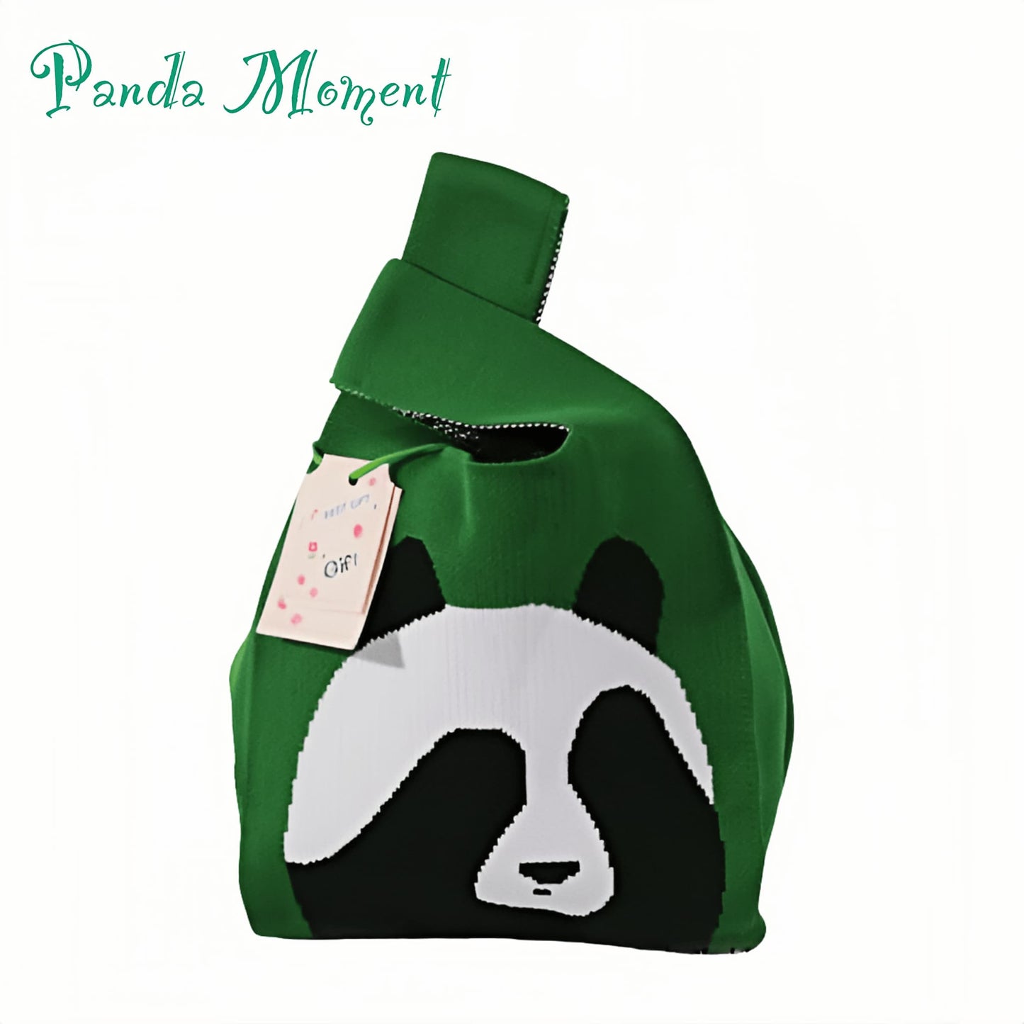 Panda-Themed Fashion Bag – Compact and Stylish Panda Wristlet
