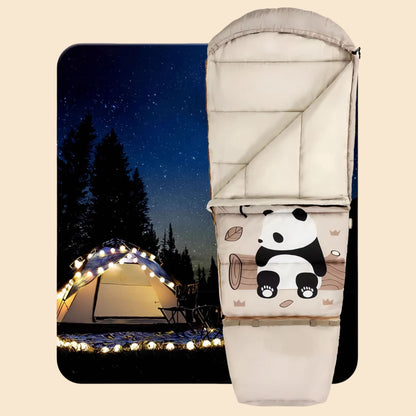 Panda Sleep Buddy – Cozy Convertible Sleeping Bag for Kids 🐼🛏️✨