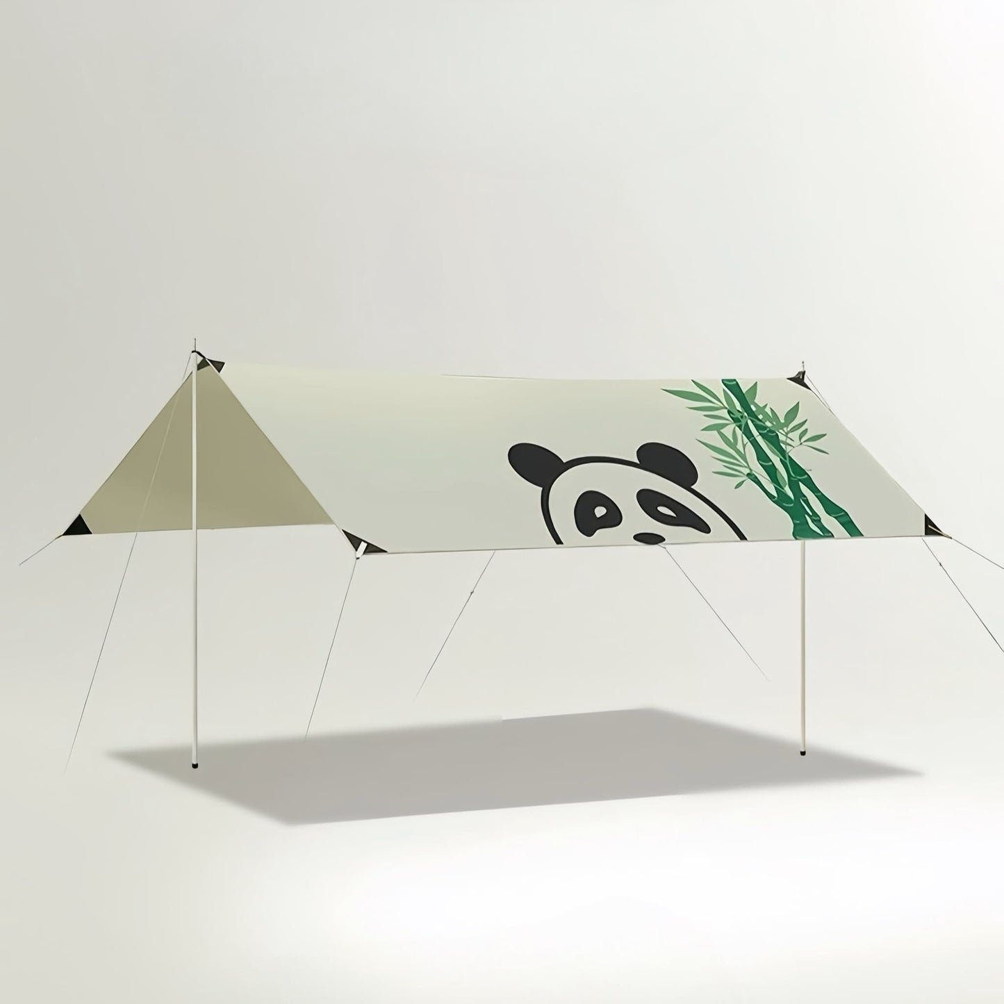 Tienda de campaña Panda: un refugio espacioso y elegante para 6-10 personas 🐼⛺️🌞