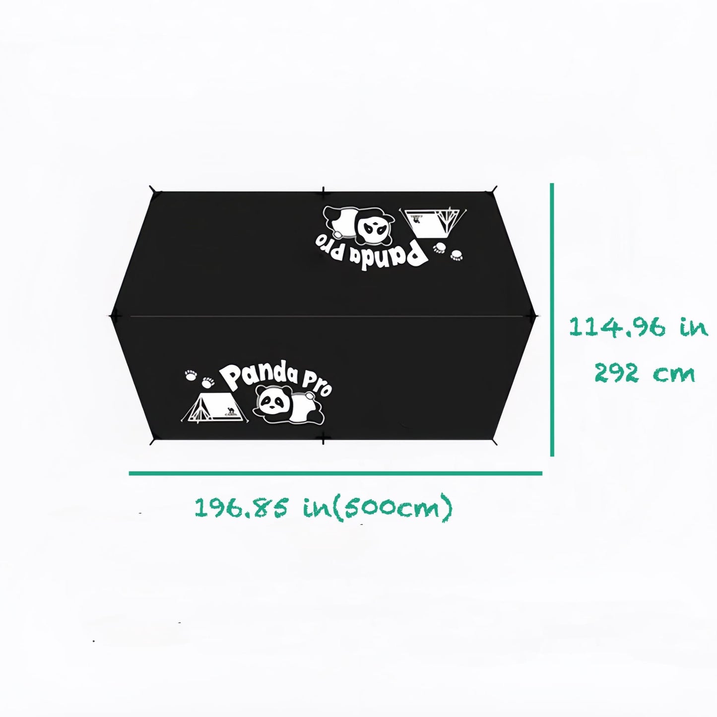 Tienda de campaña hexagonal Panda: el refugio perfecto para tus escapadas al aire libre 🐼🏕️