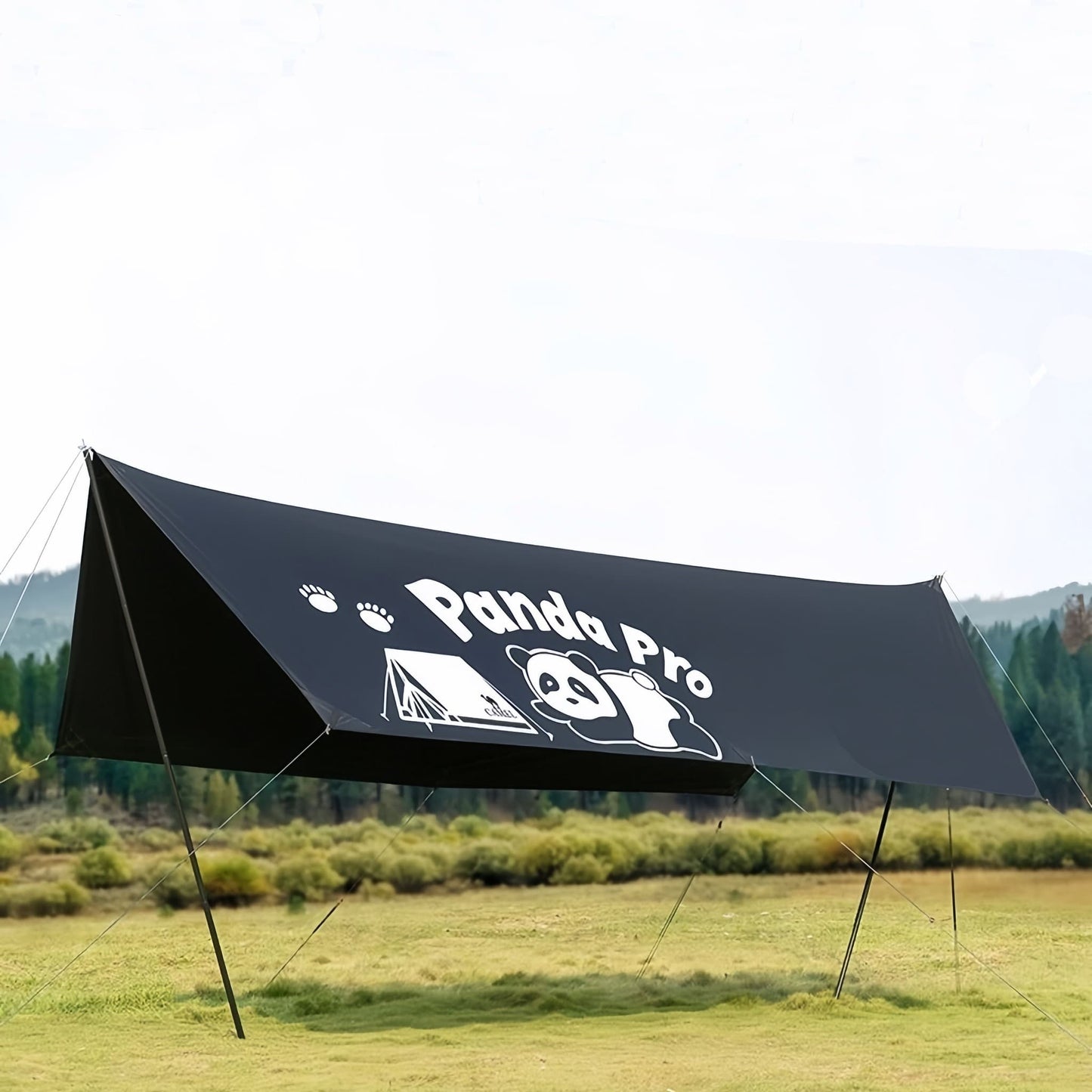 Tienda de campaña hexagonal Panda: el refugio perfecto para tus escapadas al aire libre 🐼🏕️