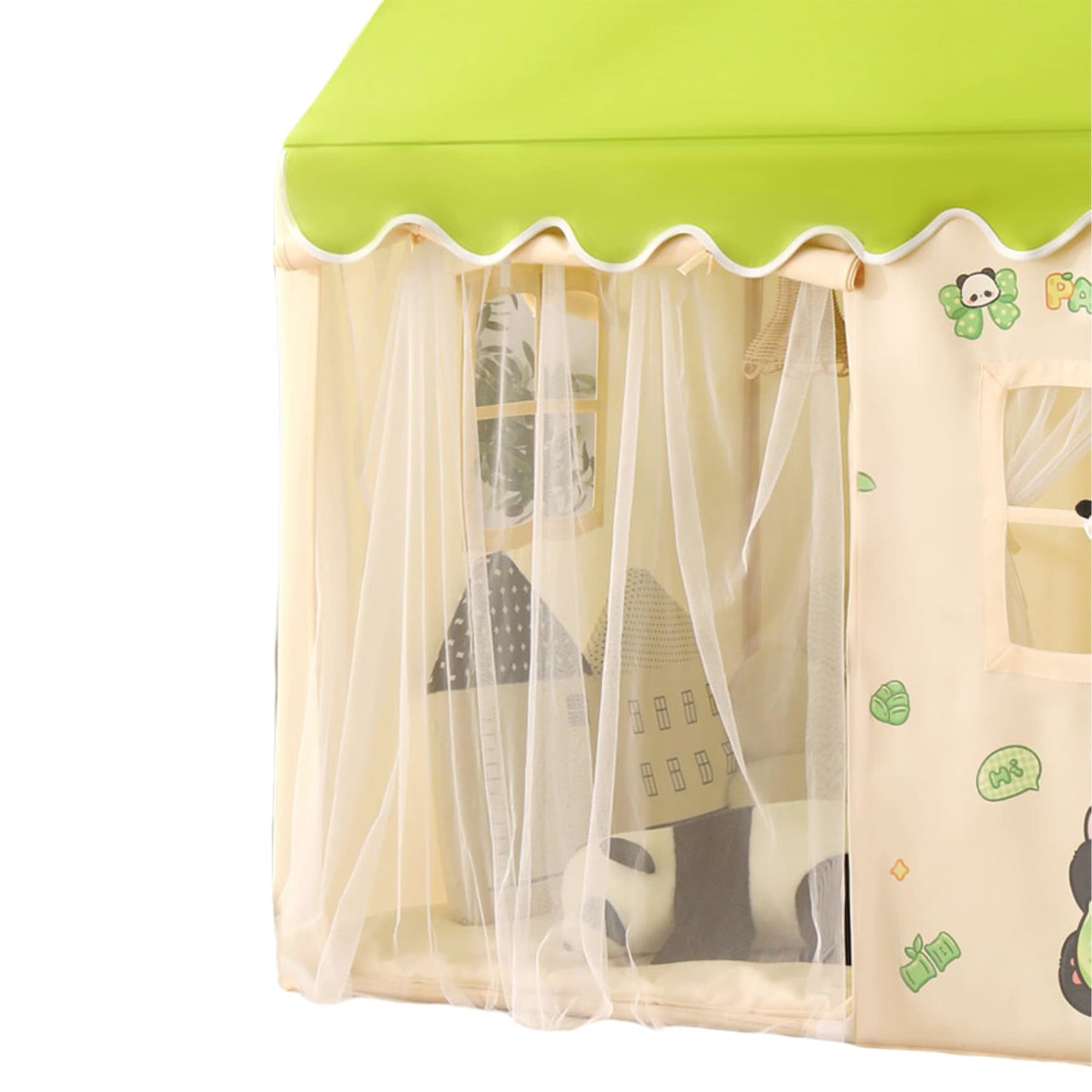 Tienda de campaña Panda: la base secreta perfecta para tu pequeño 🐼🌟