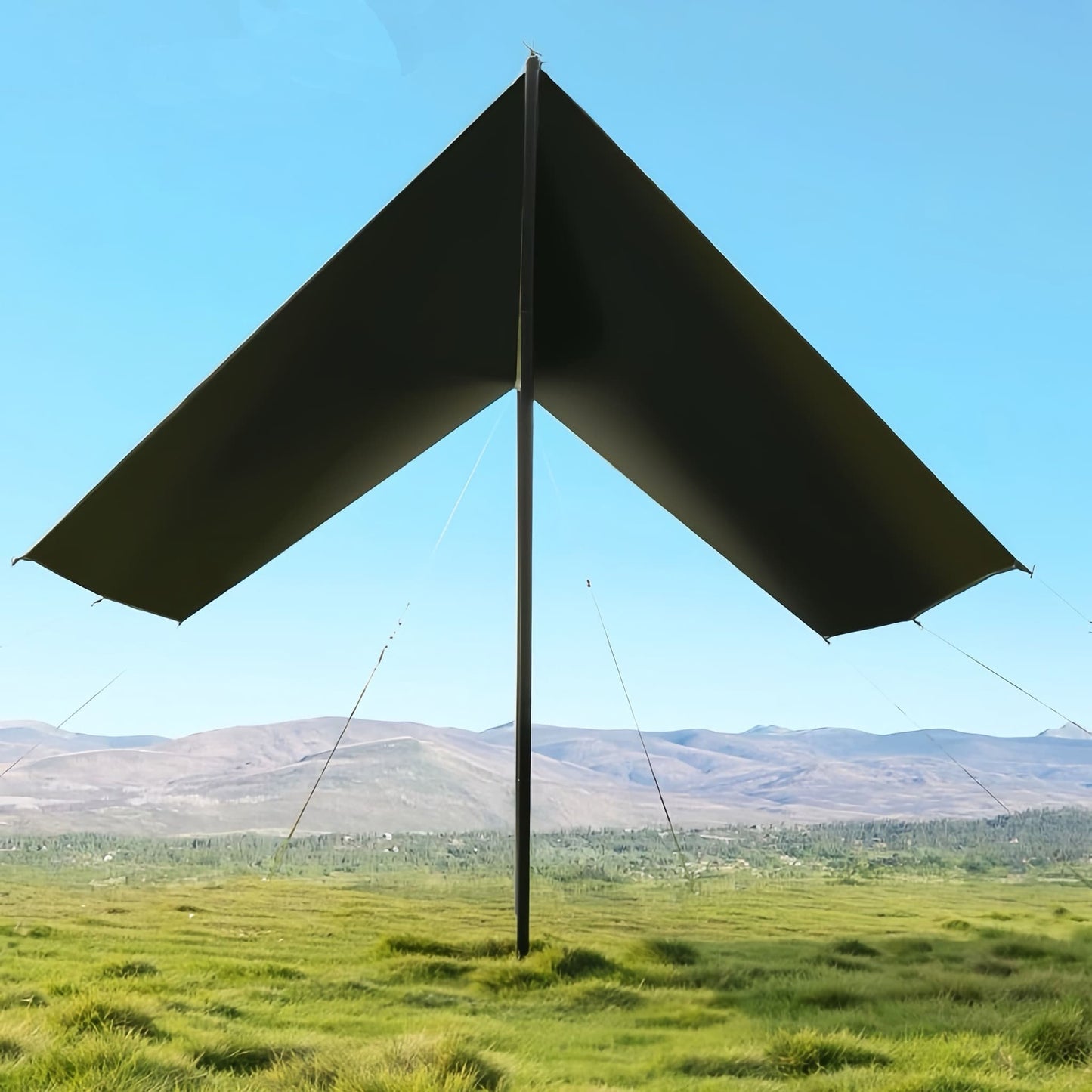Tienda de campaña hexagonal Panda: el refugio perfecto para tus escapadas al aire libre 🐼🏕️