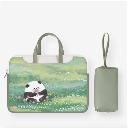 Funda para portátil Panda: un refugio acogedor para tu portátil 🐼💻