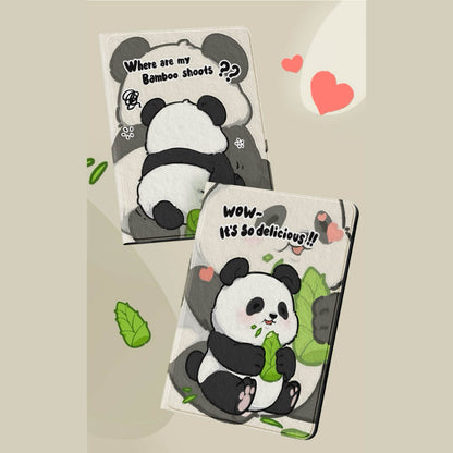 Panda iPad Case – A Cozy Home for Your iPad 🐼📱