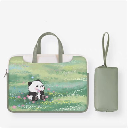 Funda para portátil Panda: un refugio acogedor para tu portátil 🐼💻