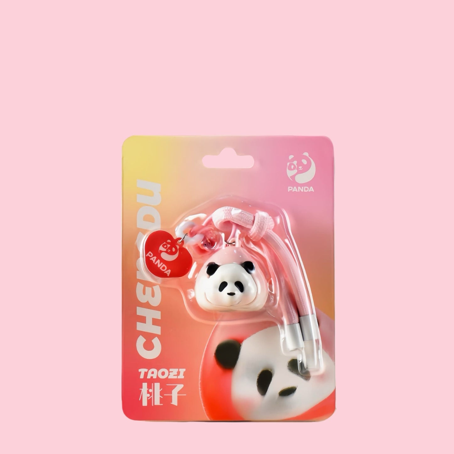 フアフアパンダペンダント – 大きな笑顔をもたらす小さなチャーム 🐼✨