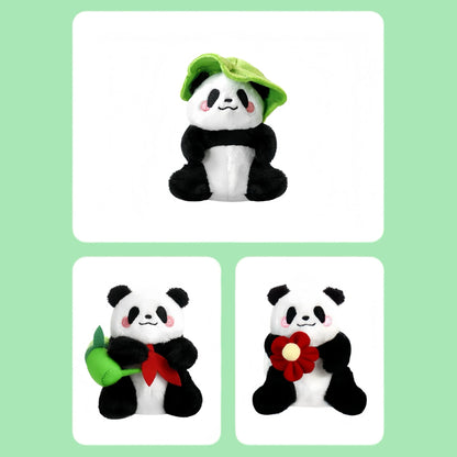 Peluche Panda Hua Hua: El panda juguetón con cola móvil 🐼✨