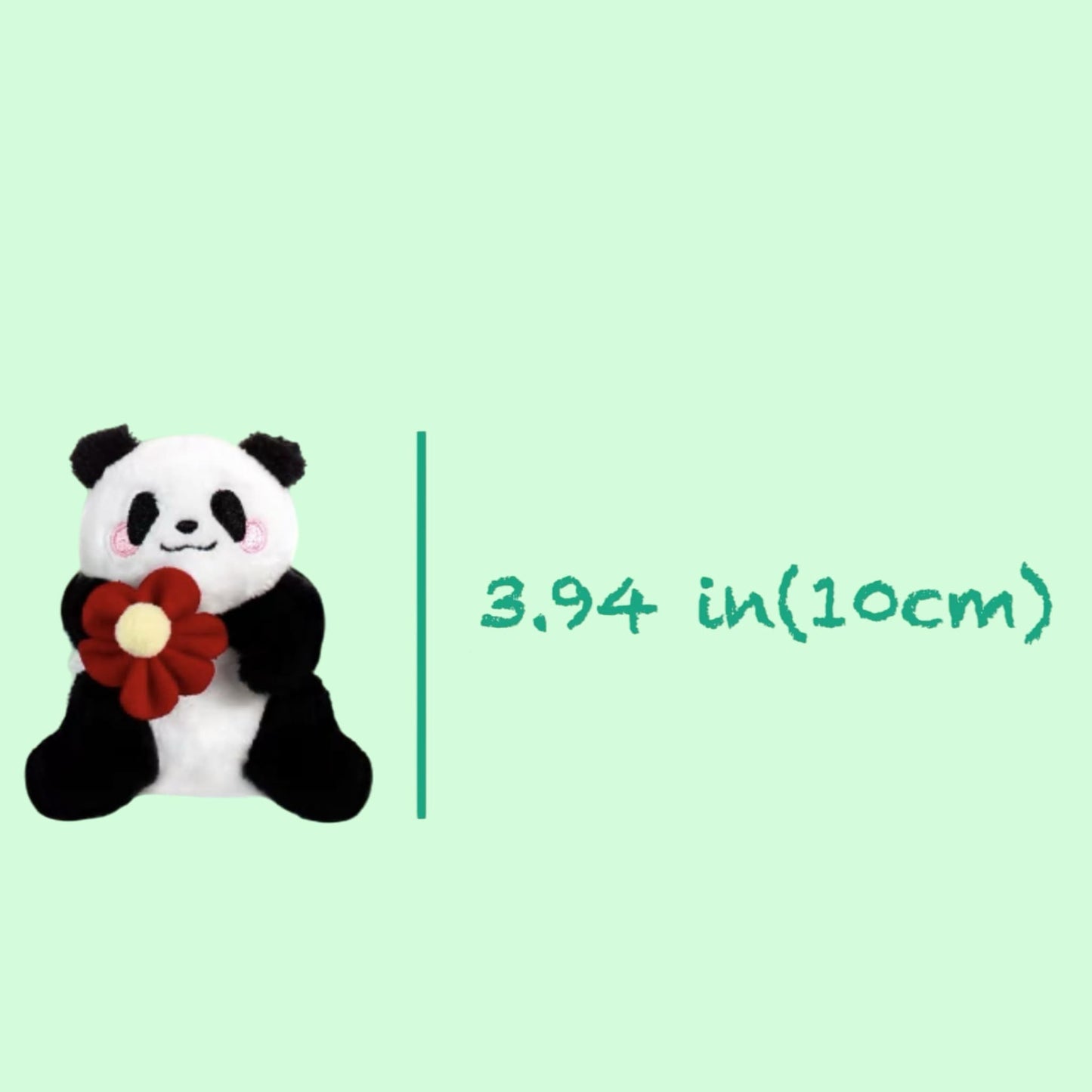 Peluche Panda Hua Hua: El panda juguetón con cola móvil 🐼✨