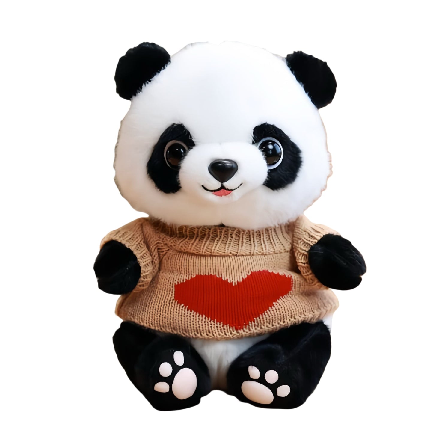 Lindo mini panda de juguete: suave, abrazable y perfecto para todas las edades.