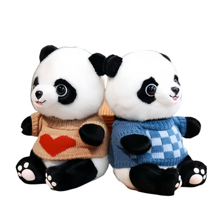 Lindo mini panda de juguete: suave, abrazable y perfecto para todas las edades.