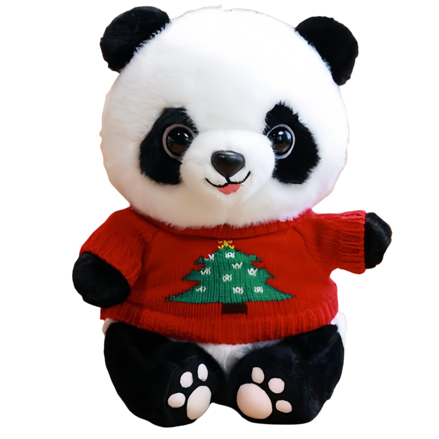 Lindo mini panda de juguete: suave, abrazable y perfecto para todas las edades.