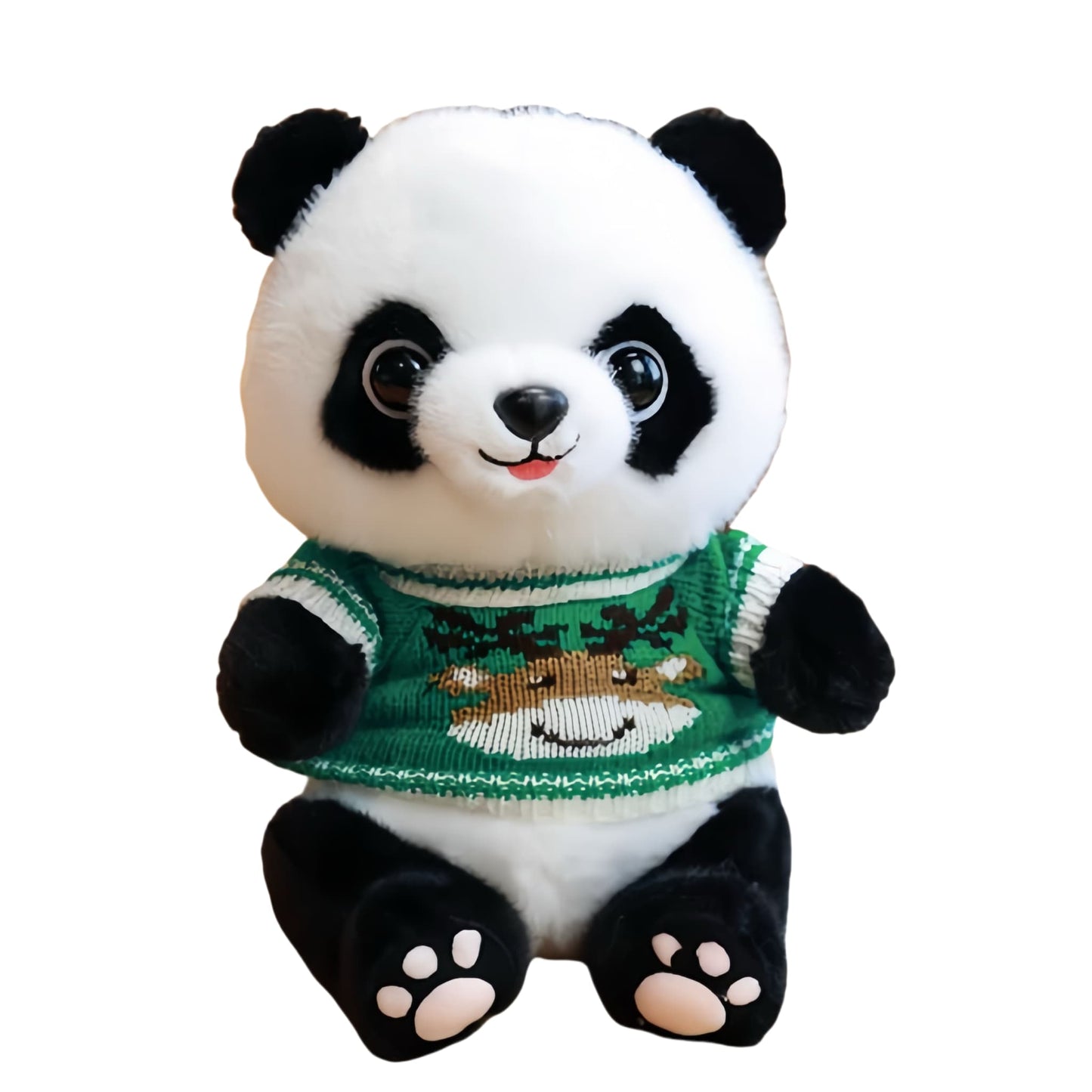 Lindo mini panda de juguete: suave, abrazable y perfecto para todas las edades.