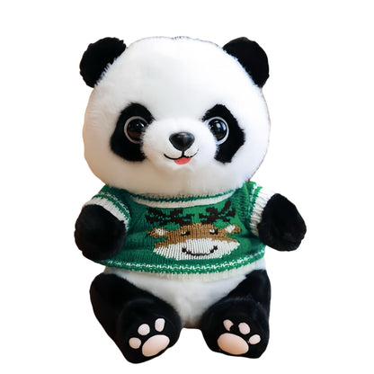 Lindo mini panda de juguete: suave, abrazable y perfecto para todas las edades.