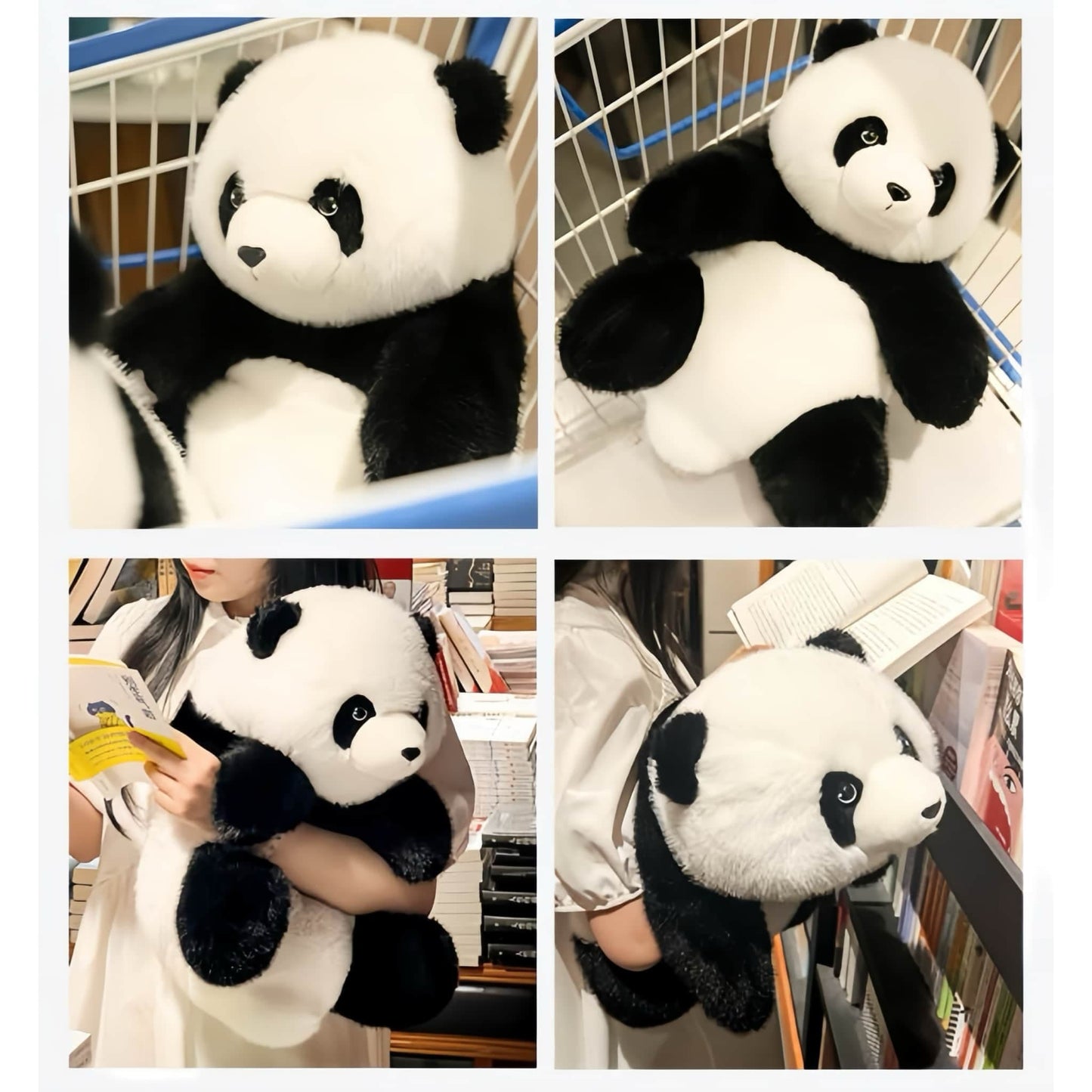 かわいいパンダのぬいぐるみ - 本物のパンダの血統を持つ、抱きしめたくなるぬいぐるみ
