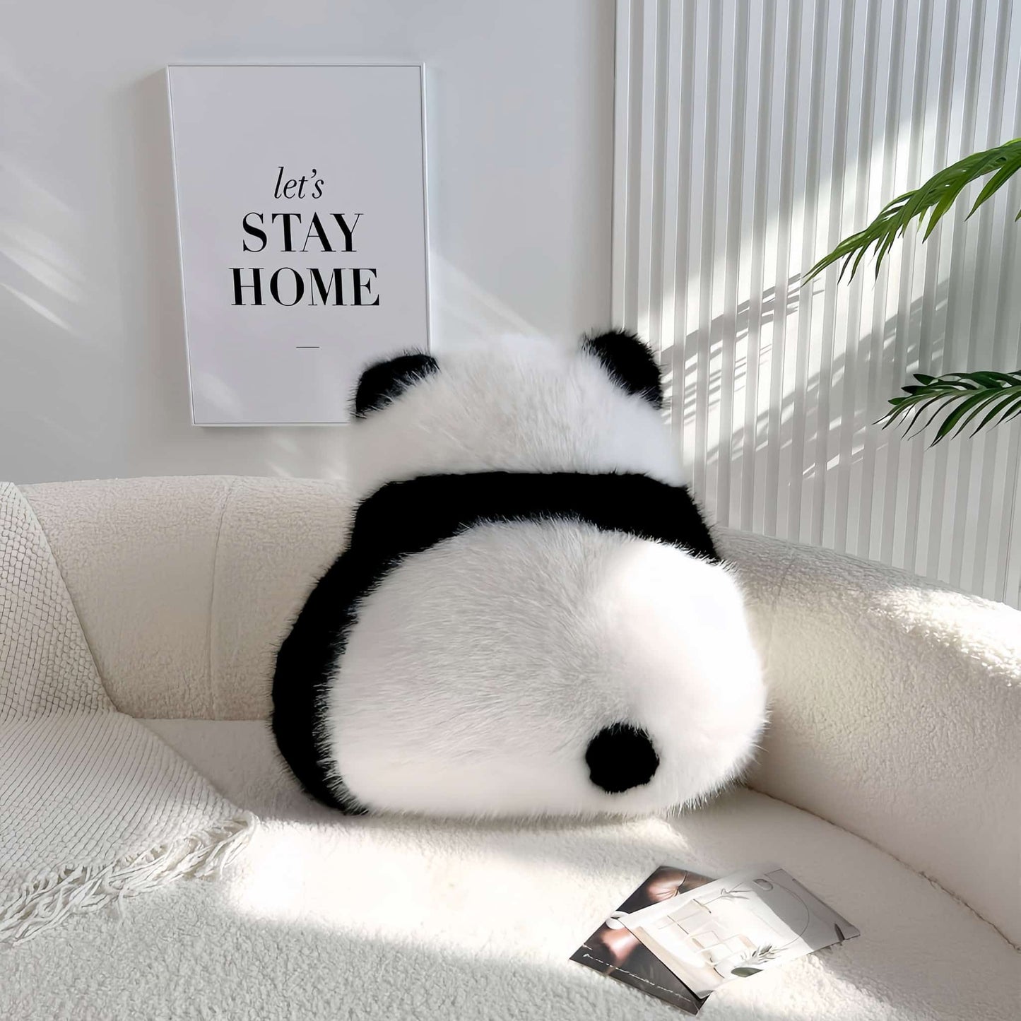 🐼 Panda Plush Pillow – Cute, Comfy &amp; Multi-Use!