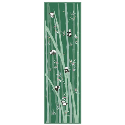 Panda Silk Scarf – A Playful Embrace of Elegance 🐼💖