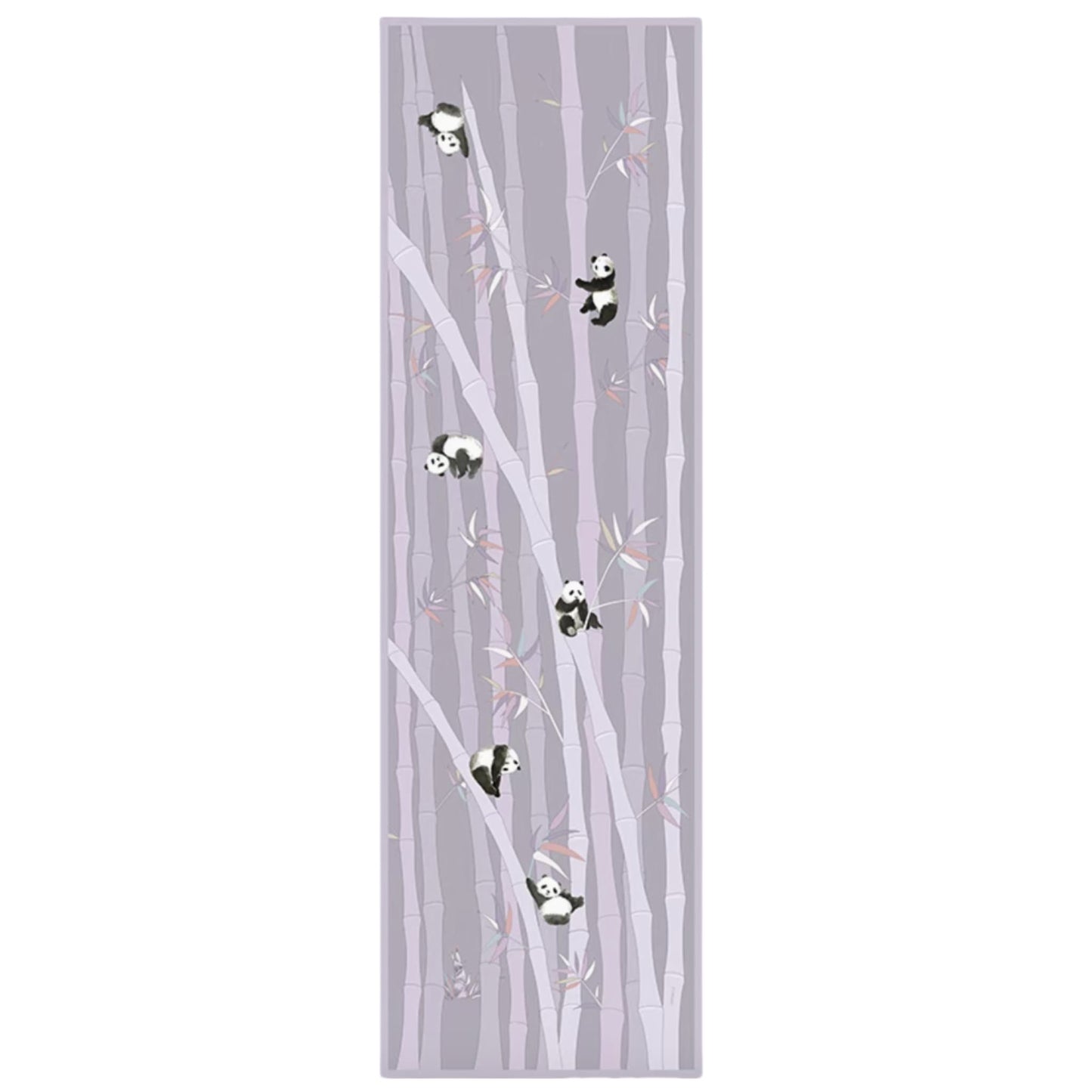 Panda Silk Scarf – A Playful Embrace of Elegance 🐼💖