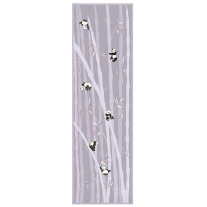 Panda Silk Scarf – A Playful Embrace of Elegance 🐼💖