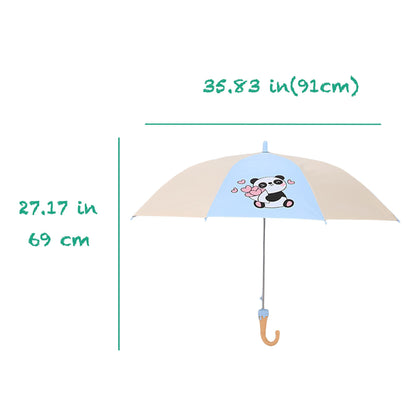 ☂️ パンダサンシールド – パンダの顔がデザインされたポータブル UPF50+ UVカット傘 | 防風・防水