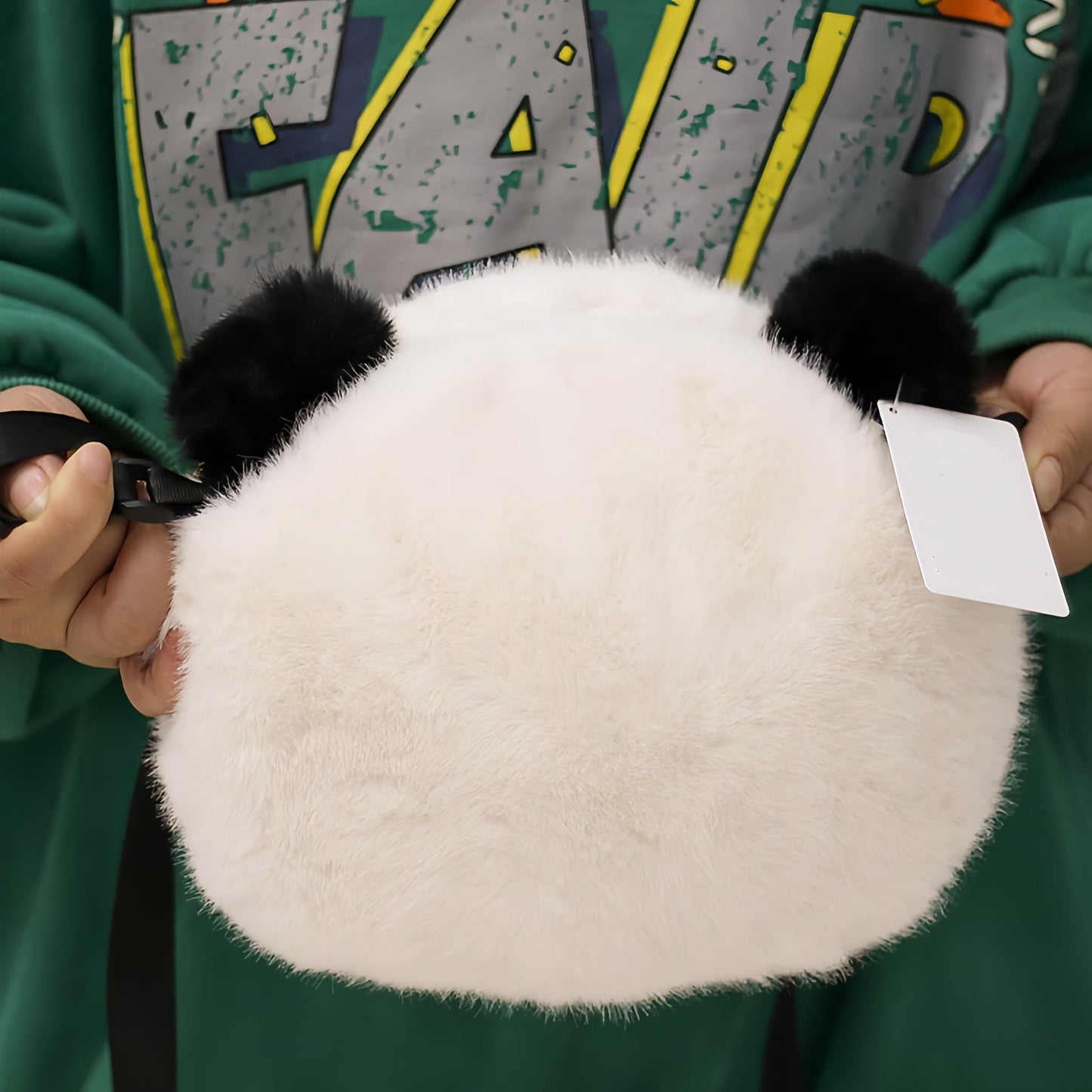 Panda Plush Backpack – Cute Stuffed Toy Bag Inspired by Hua Hua the Panda