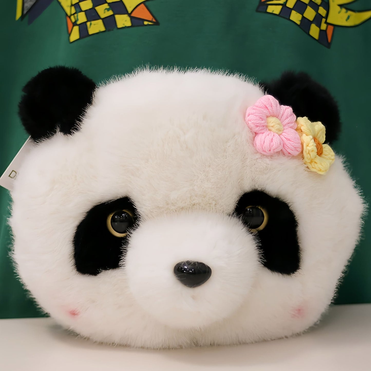 Panda Plush Backpack – Cute Stuffed Toy Bag Inspired by Hua Hua the Panda