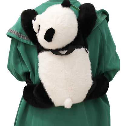 🎒 Hua Hua Panda Plush Backpack – Cute, Quirky & Full of Personality